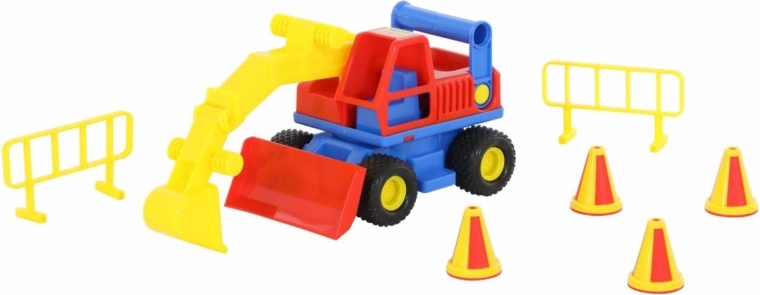 Tilbehør til en realistisk byggeplads