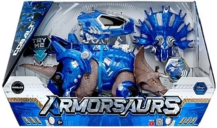 MGA Armorsaurs Armor-Up dinosaur Cobalt