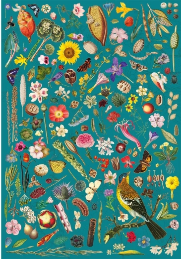 Puslespil Blomsterfantasi 500 brikker