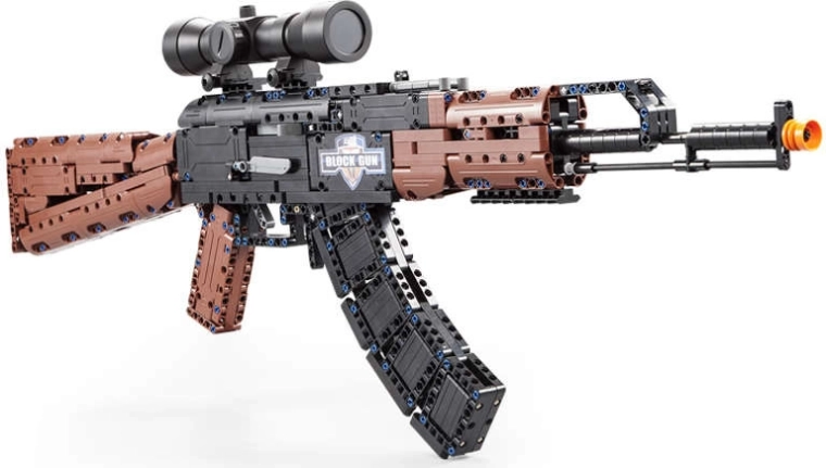 Solid konstruktion til leg og udstilling