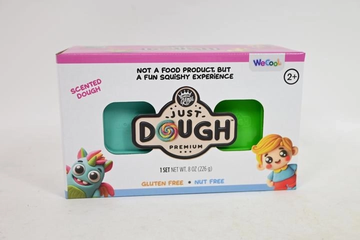 Wecool Just Dough modellervoks 2 stk. (blå og grøn)