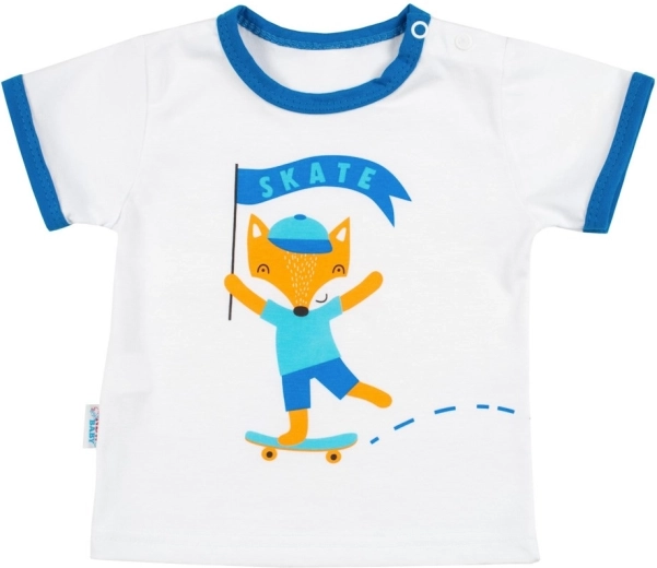 Nemt at tage på med trykknapper på skulderen