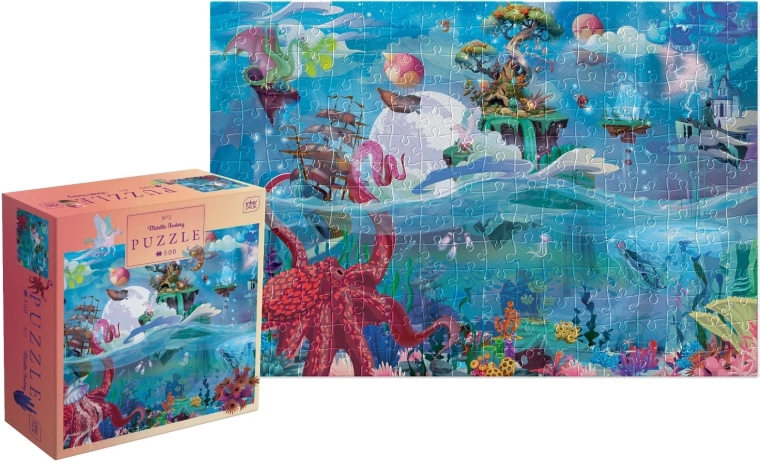 Interdruk puslespil Metallic Fantasy: Eventyrrige 500 brikker