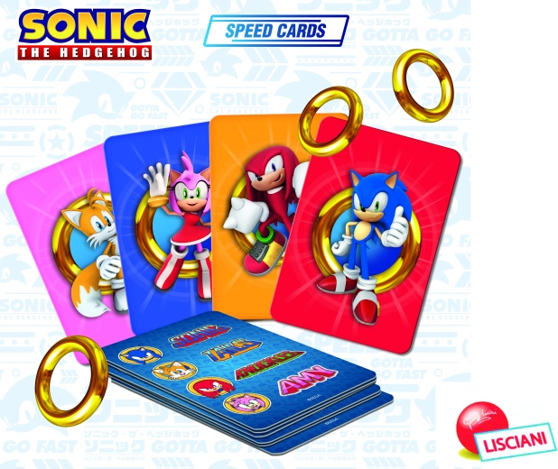 Lisciani Sonic Speed kortspil
