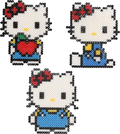 Hello Kitty strygeperlesæt til børn