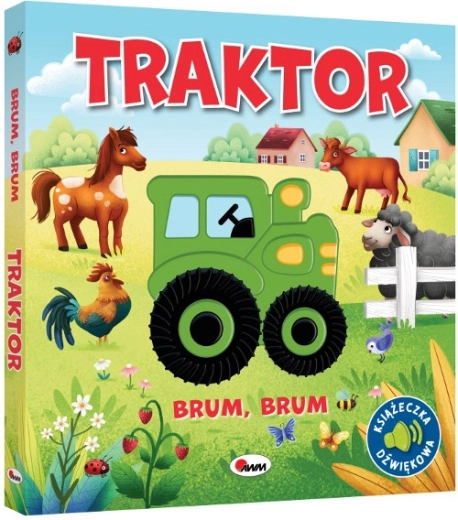 Brum Brum traktor – sanselig lyd-bog for børn