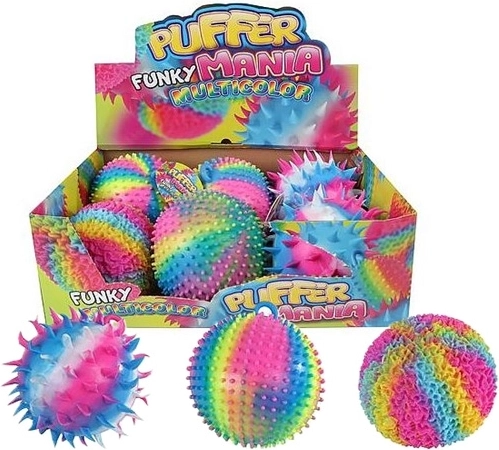 Regnbuebold Funky Mania 18 cm - 1 stk.