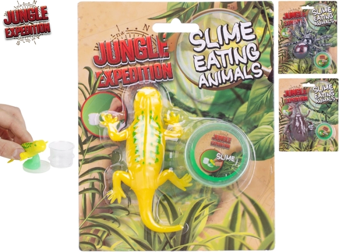 Jungle Expedition slimedyr – interaktivt legetøj med slim