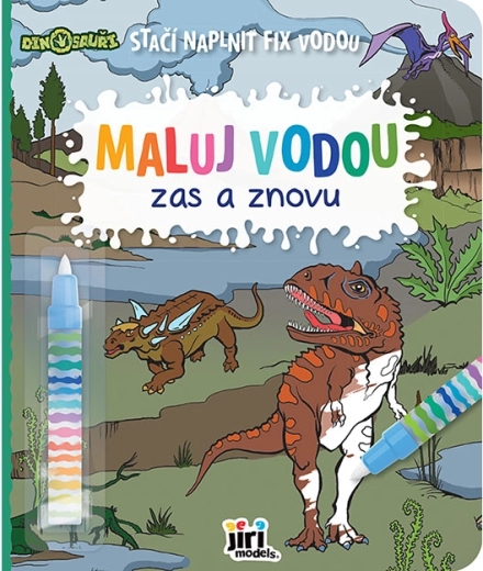 Mal med vand igen og igen – Dinosaurer