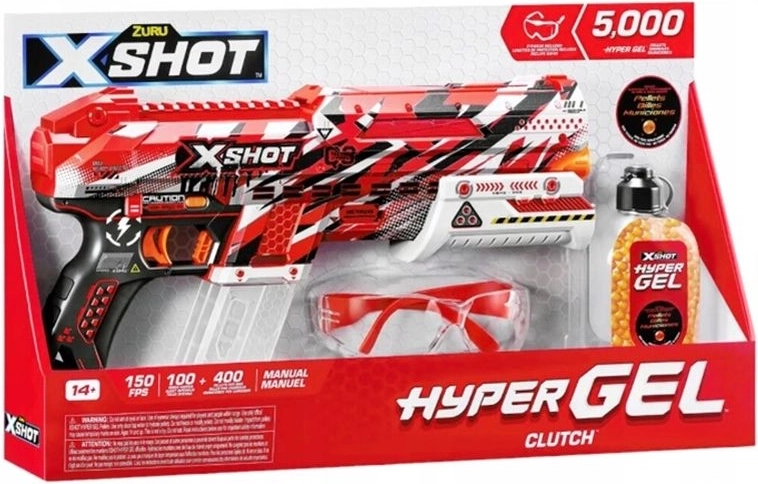 ZURU X-SHOT HyperGel pistol med 500 gelkugler