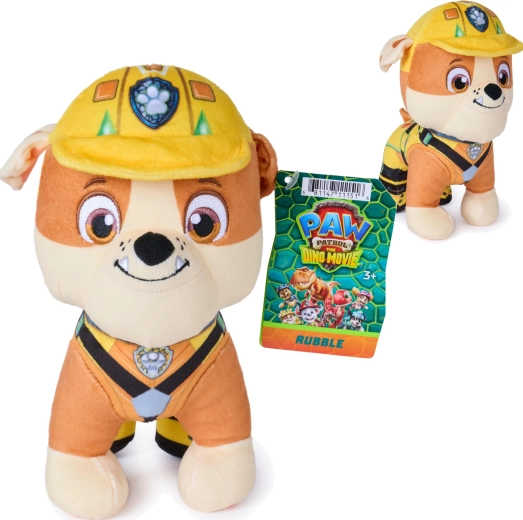 Paw Patrol plyslegetøj Rubble dino-film 20 cm