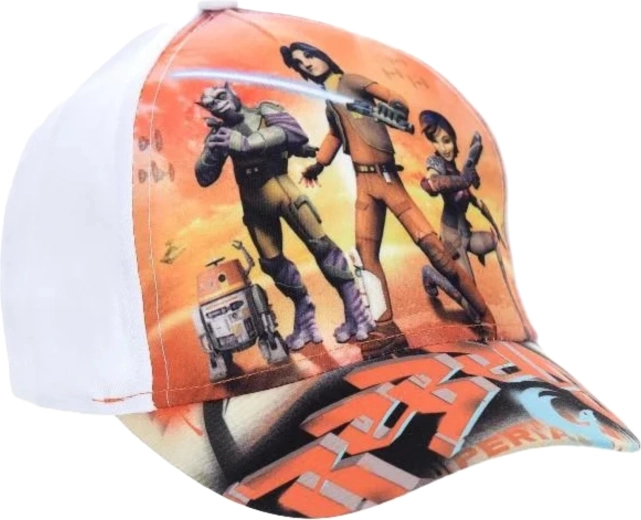 Hvid Star Wars-kasket til børn