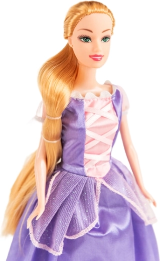 Prinsessekjole med gennemarbejdede detaljer