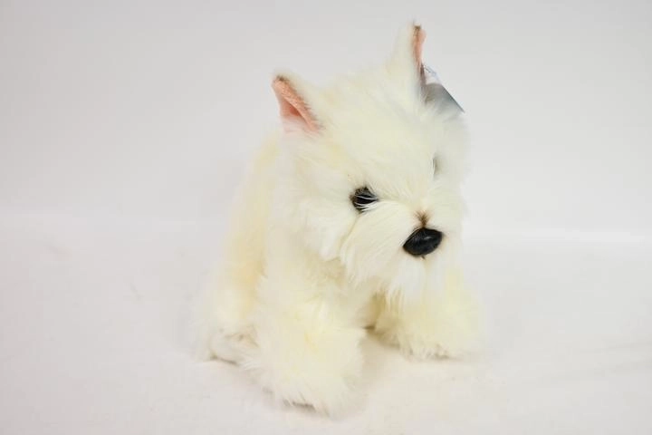 Plys hund west highland terrier siddende 30 cm