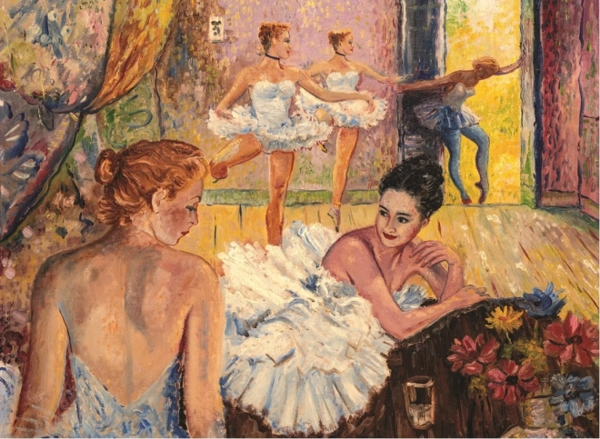 Puslespil Balletstudio 1000 brikker