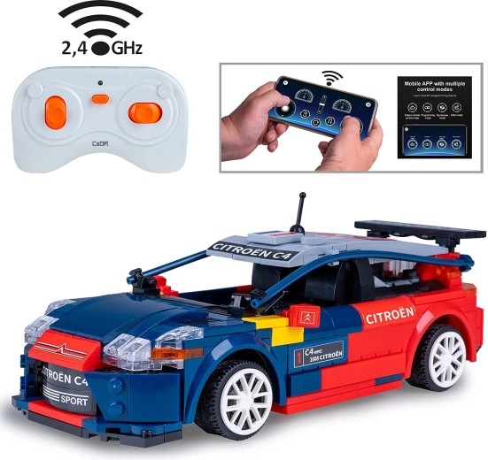 CaDA Citroën C4 WRC 2008 RC-byggesæt 1:20