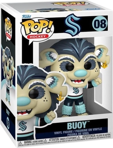 Funko Pop! Hockey NHL-maskotter: Seattle Kraken – Buoy #08 - 1 stk.
