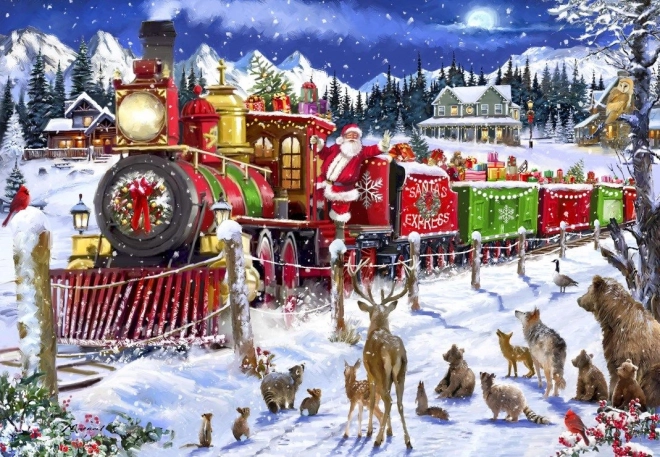 Puslespil Santa Express 1000 brikker