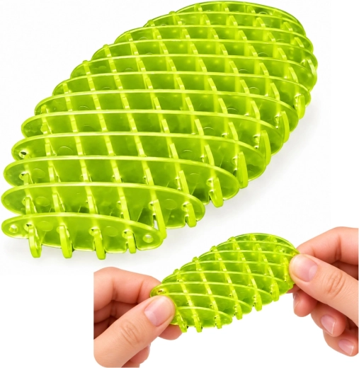 Grøn elastisk antistress-fidget 5 cm