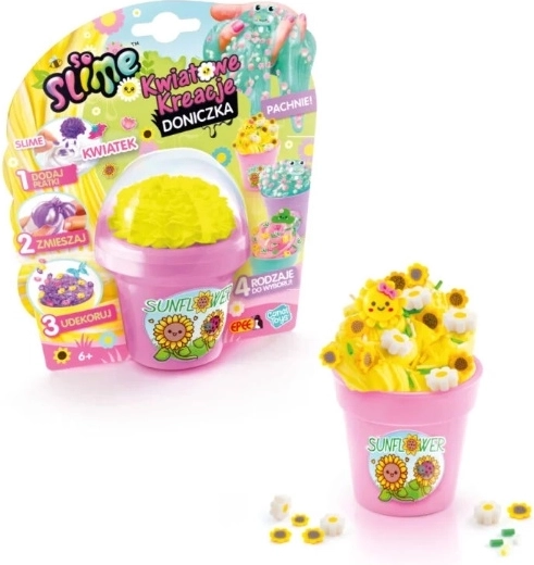 EPEE SoSlime blomsterkreativitet – blomsterpotte med rose