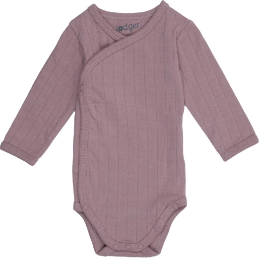 Lodger hydrofil body med lange ærmer solid rose 74