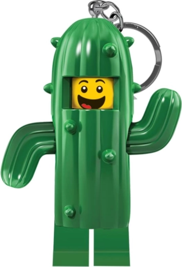 Lego Iconic lysende nøglering kaktus