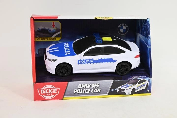 Dickie SOS politi bil BMW M3/M5 15 cm