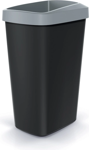 Affaldsspand Compacta Q Drop 45 l lysegrå