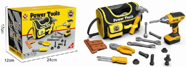 Værktøjstaske til den lille gør‑det‑selv med værktøj