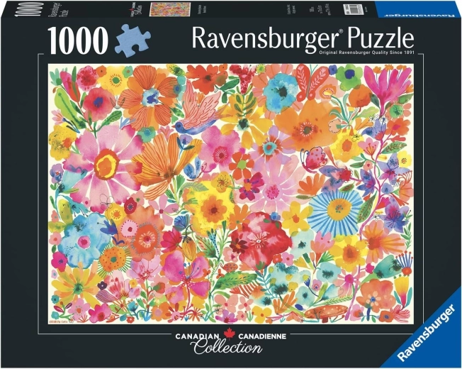 Ravensburger puslespil Canadian Collection: blomstrende skønheder 1000 brikker