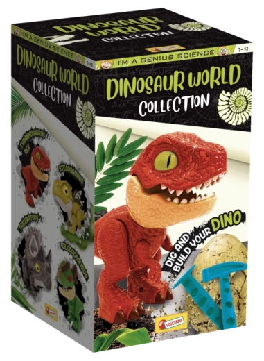 Samling med 4 dinosaurer til samling