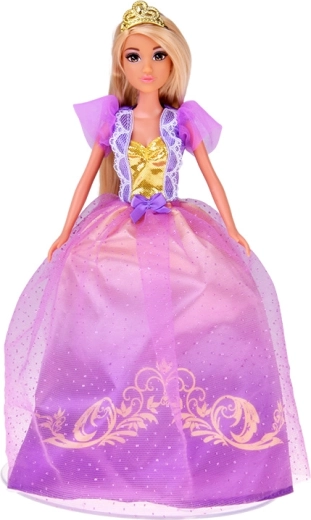 Glitrende balkjole som til en ægte prinsesse