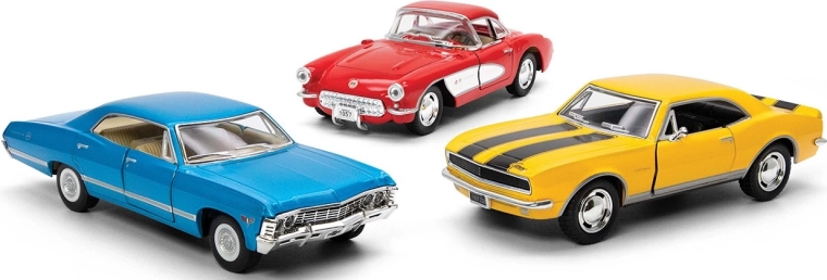 Metal modelbil CHEVROLET Classic med optræksmotor