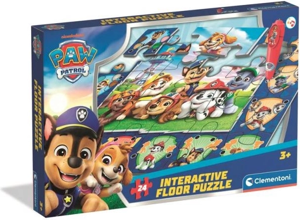 Paw Patrol interaktivt gulvpuslespil