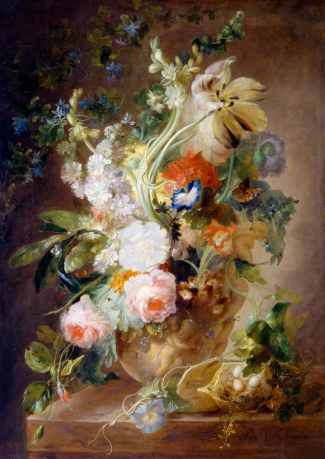 Puslespil 1000 brikker – vase med blomster ENJOY