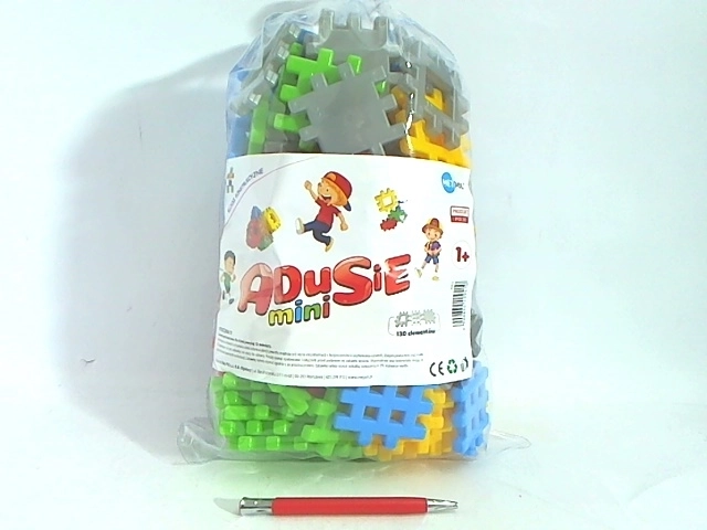 Adusie mini konstruktionsklodser 130 stk.