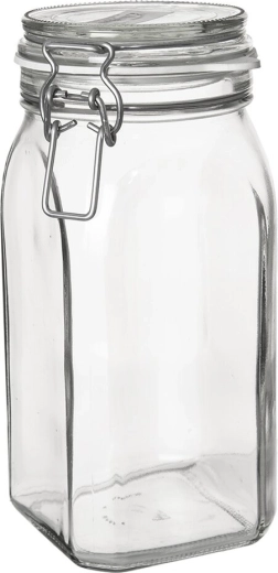 Glasdåse med klipslukning Gothika 1,45 l