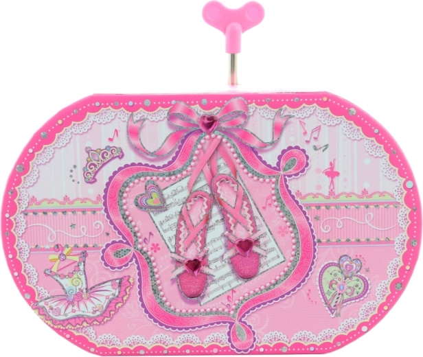 Dansende ballerina og blid melodi