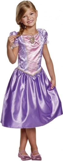 Børnekostume prinsesse Rapunzel 4-6 år