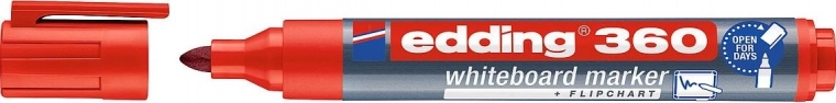Whiteboardtusch rød Edding 360
