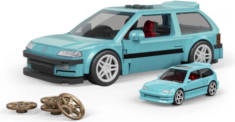 Hot Wheels Speed Series – custom ’90 Honda Civic EF byggesæt