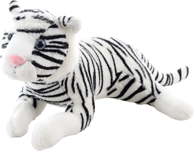 Realistiske detaljer på den hvide tiger