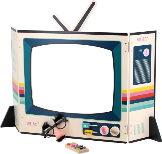 Vilac træteater – retro-tv