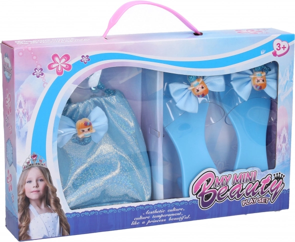 Blå prinsesse sko