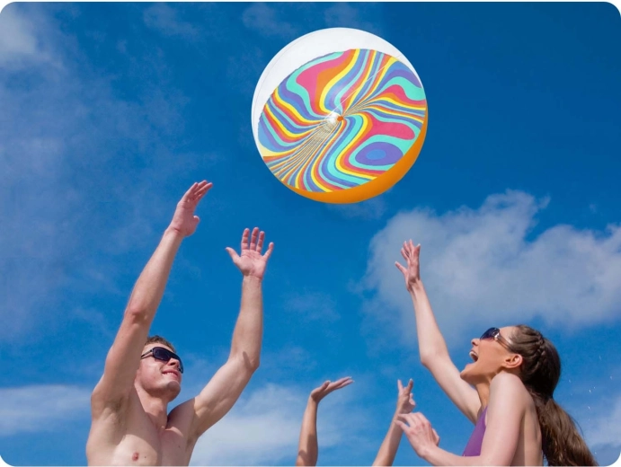 Fantastisk til lege ved vandet og på stranden