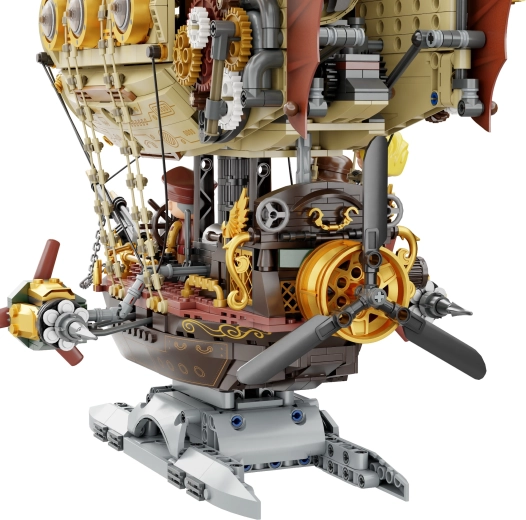 Bevægelige propeller og mekaniske detaljer