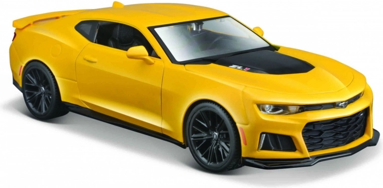 Samlermodel Chevrolet Camaro ZL1 2017 gul
