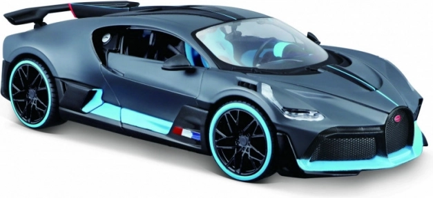 Metalmodel BUGATTI Divo 1:24 grå‑blå