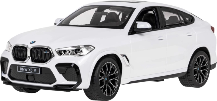 Fjernstyret bil BMW X6 M 1:14 Rastar hvid - 1 stk.