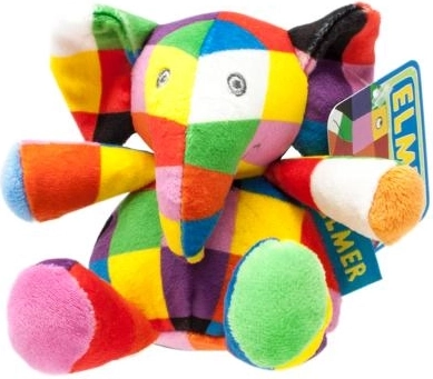 Plyslegetøj Elmer elefant